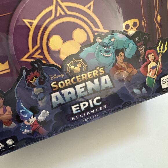 NIB Disney Sorcerer's Arena Epic Alliances Core Set Board Game Strategy NEW - Picture 6 of 7